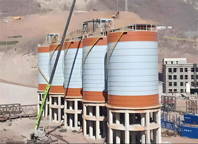 呼和浩特高架钢板仓